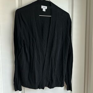 Old navy size medium black cardigan.